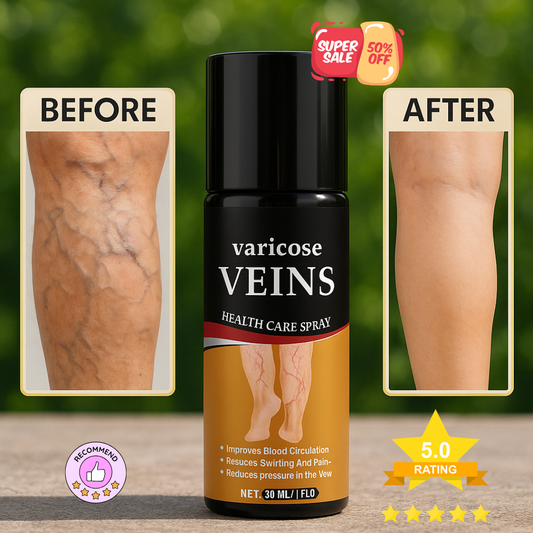 Turmeric Varicose Veins Relief Spray (நரம்பு சுருட்டல் நிவாரணி)
